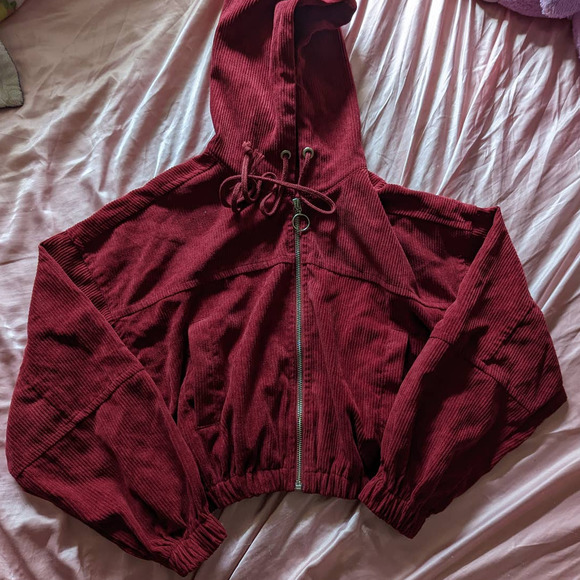 Cute Cropped Corduroy Jacket 🏠 - Picture 1 of 8
